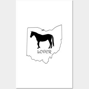 Ohio Horse Lover Gift Posters and Art